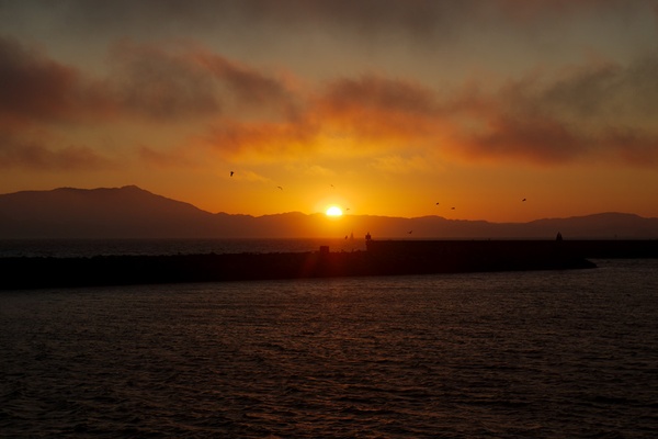 Sunsets at Berkeley Marina
