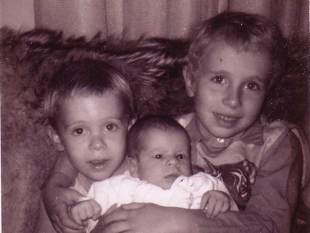 Damien, Zoltan and Baby Melanie