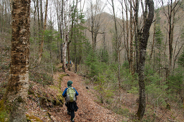 Le Mius hiking trail Maria