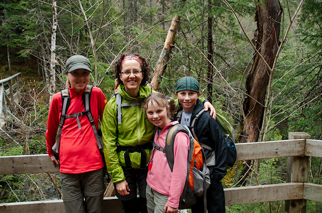 Renee Tougas and kids