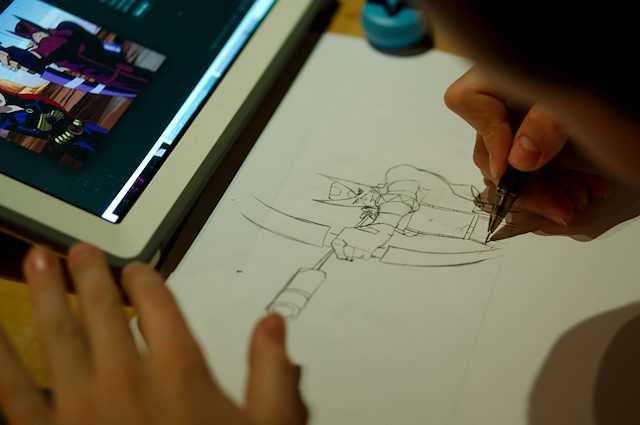 drawing Hawkeye