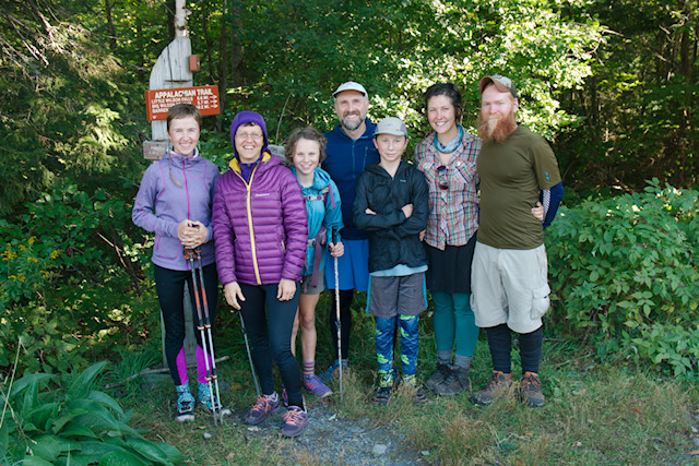 Von Trapp Family 2014 Appalachian Trail