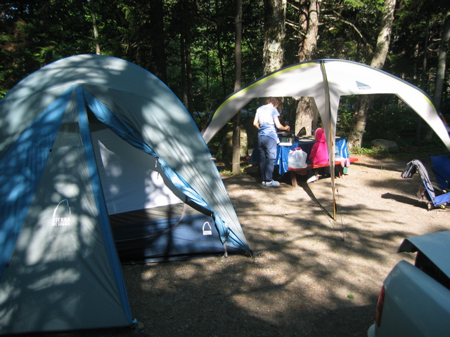 Our campsite