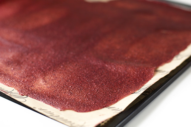 dehydrated fruit leather