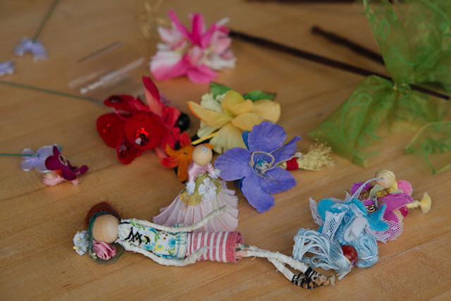 homemade fairy dolls