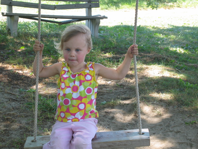 Brienne at the berry farm