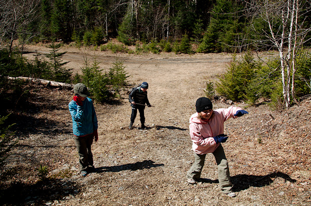 kids running outdoors