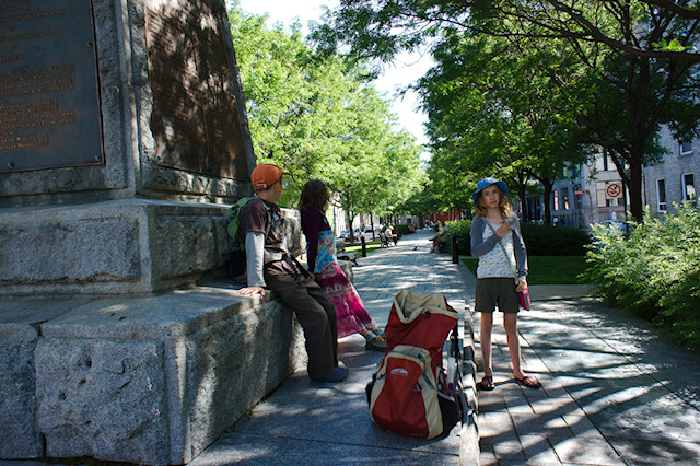 Montreal obelisk