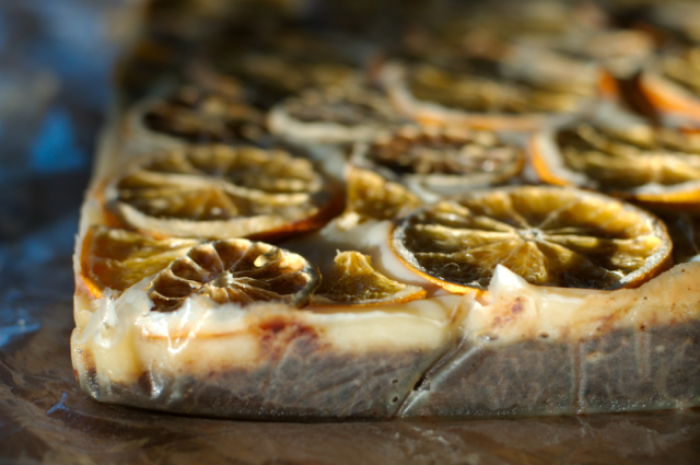 layered Orange Clove Pomander Soap