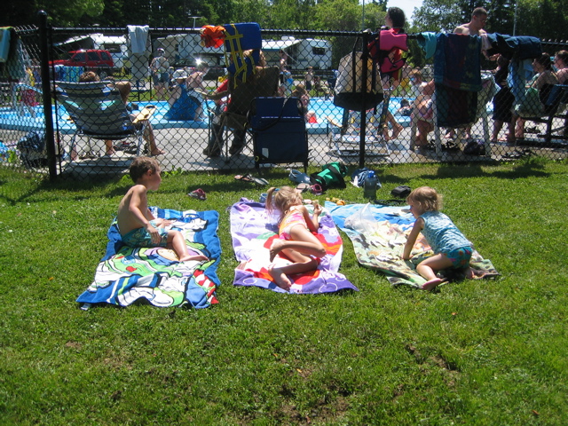 Pool at campground