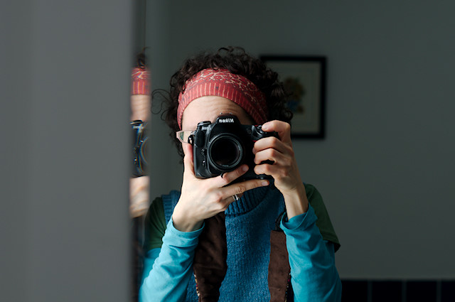 self portrait with nikon