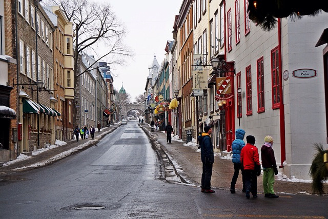 Saint jean street Quebec