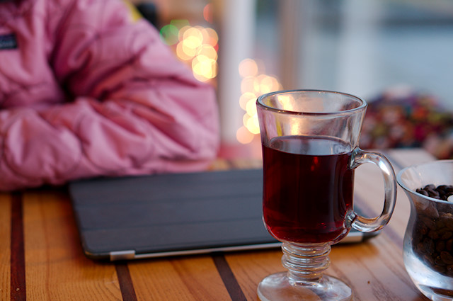 tea on table